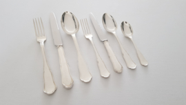 Bruno Wiskemann - Silver-plated cutlery set -12 pax/83-piece -  Chippendale series - Belgium, period 1930's-1960's