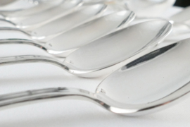 Silver Plated Art Deco Cutlery Canteen - 37-piece/12-pax.- L.C.F. (Le Couverts Francais) - Thierry series - c. 1955