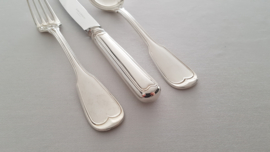 Robbe & Berking - Silver plated Dinner Place Setting (Spoon + Knife + Fork) - Alt Faden