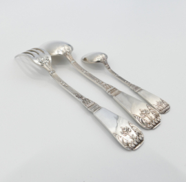 Verzilverde Bestekset in Empire stijl - Armand Frenais - Frankrijk - c. 1900