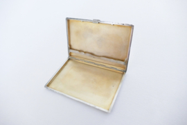 Sterling silver cigarette case - .925 silver - Adie Brothers, Ltd - Birmingham, U.K. - 1937