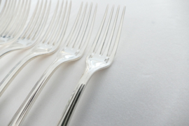 Christofle - Pompadour - Set of 12 dinner forks