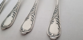 Silver Plated Cutlery Set in Louis XV/Rococ-style - 90-piece/12-pax. - Jacob Knapp, Dusseldorf - 1957