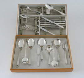 Silver Plated Cutlery Canteen - Pearl - 45-piece/6-pax. - Keltum, v. Kempen & Begeer