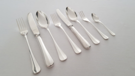 Gero, Zeist - Silver plated Cutlery Canteen - Hollands Glad (Révérence) - 60-piece/6-pax. - The Netherlands, 1973-1985