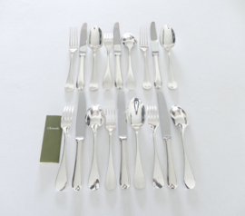 Silver Plated Cutlery Set - 18 piece/6 -pax. - Christofle - Fidelio - France, 1983-present
