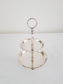 Silver Plated Etagère