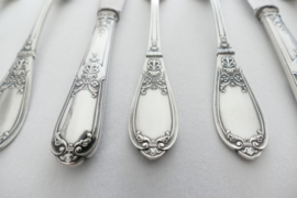 Silver Plated Empire Cutlery Canteen - 36-piece/12-pax - JDF - France/Belgium, 1920-1940