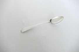 Silver Dinner Spoon - Rattail - Samuel Davenport - London, 1792