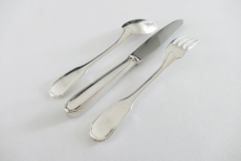 Christofle - Plunir - Silver Plated Luncheon Setting