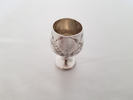 Russian Silver miniature cup - .875 silver - Ivan Sergeyevich Lebedkin - Tsarist Russia, 1898-1908