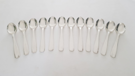 Silver plated Dinner spoons - Art Deco - Manufacture de l'Alfenide - France, 1920-1935