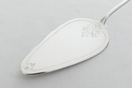 Silver Plated Art Deco Pastry Scoop - M.J. Gerritsen, Zeist - the Netherlands, 1930's