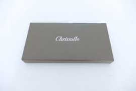 Christofle - Pair of Silver plated Coasters -  K+T (design Thomas Keller and Adam D. Tihany)