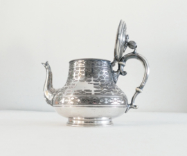 A Japonesque Silverplated Coffee pot - Mappin Brothers, London c. 1860