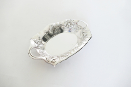 Silver Plated Art Nouveau serving basket - Wiskemann, Brussels, c. 1910