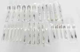 Christofle - Spatours - Silver Plated entrée Cutlery - 30-piece/6-pax. - New