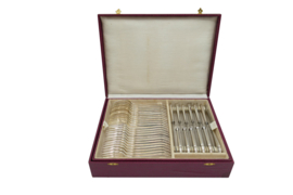 Jäger Solingen - Silver Plated Cutlery Canteen  - 83-piece/12-pax. - Germany, 1937-1950