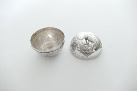 Midden-Oosters Zilveren Appel Doosje - . 800 zilver