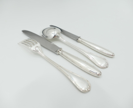 Christofle - Rubans - Verzilverde Bestekset - 31-delig/6-persoons - Frankrijk, 1900-1935