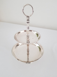 Silver Plated Etagère