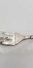 Christofle - Fidelio - 3 silver plated dessert forks in model - in original packaging / mint condition