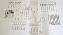 A Christofle canteen of cutlery  - 76 piece/8-pax. - Marly collection - Louis XV/Rococo - France, 1935-1983