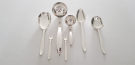 Gero, Zeist - Silver plated Cutlery Set - series 229 "Perfection" - 43-piece/6-pax. - the Netherlands, 1952-1975