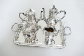 Orfevrerie Gallia (Christofle) - Silver Plated Louis XV Tea & Coffee service - France, c. 1925
