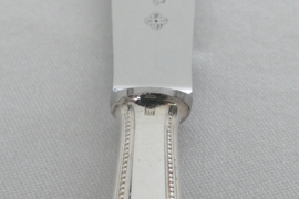 Christofle - Silver plated Dinner knife - Perles - excellent condition