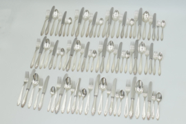 Jäger Solingen - Silver Plated Cutlery Canteen  - 83-piece/12-pax. - Germany, 1937-1950