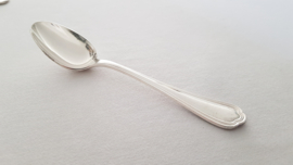 Christofle - A set of 6 silver plated dessert/teaspoons - Spatours collection