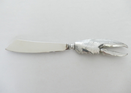 Silver Plated Fish Server - Crab claw handle