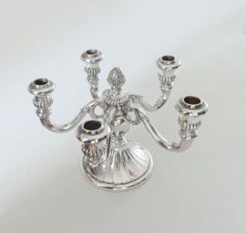 A Silver 5-Light Candelabra - Jacob Grimminger, Schwäbisch Gmünd - c. 1910