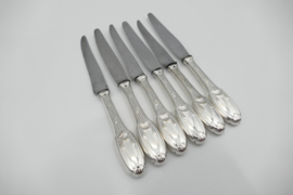 Christofle - Delafosse - Set of 6 antique dessert knives - France, 1907-1914