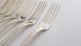 Bruno Wiskemann - Silver-plated cutlery set -12 pax/83-piece -  Chippendale series - Belgium, period 1930's-1960's