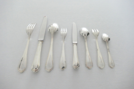 Christofle - Spatours - Silver Plated Cutlery Set - 49-piece/6-pax. - France, 1950-1983