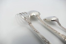 Verzilverde Bestekset in Empire stijl - Armand Frenais - Frankrijk - c. 1900