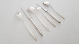 Gero, Zeist - Silver plated Cutlery Set - Perle Royale collection - 40-piece/6-pax. - the Netherlands, 1967-1985