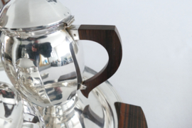 Silver Plated Art Deco Coffee- and Tea set - France - 1920-1940