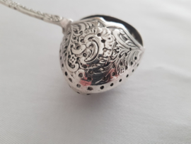 Silver plated tea strainer - Gero, Georg Nilsson - Old Dutch pattern - 1925