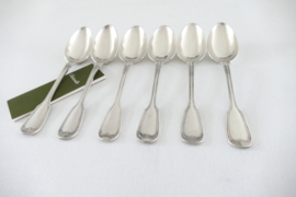 Set of 6 antique Christofle starter/luncheon spoons - Chinon - 1890-1900