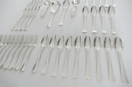 Gero, Gerritsen Zeist - Silver Plated Cutlery set - 40-piece/9-pax. - Haags Lofje - the Netherlands, 1917-1941