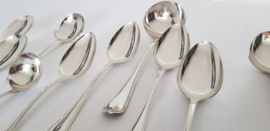 Silver Plated Cutlery Canteen - Arabesque - 71-piece/9-pax. - Gero, the Netherlands - 1968-1985