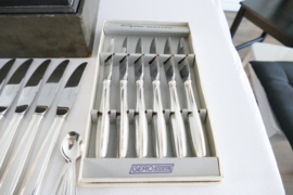 Gero, Georg Nilsson - Silver Plated Cutlery Canteen- 72-piece/6-pax. - the Netherlands, 1950-1965