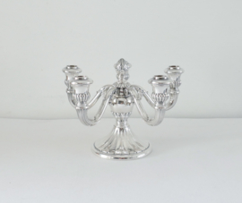 A Silver 5-Light Candelabra - Jacob Grimminger, Schwäbisch Gmünd - c. 1910