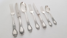 Silver Plated Cutlery Canteen - 84-piece/12-pax. - Louis XV/Rococo - Solingen, Germany c.1930's