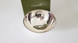 Christofle - Silver plated table bowl - Vertigo collection - designed by Andrée Putman