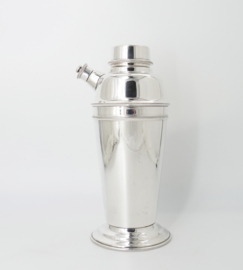 Verzilverde Cocktailshaker met schroefdop - Viners of Sheffield