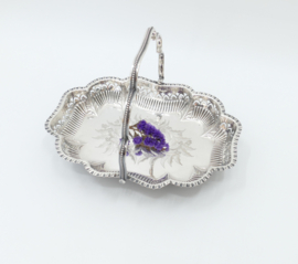 Edwardiaanse verzilverde Cakemand met Handvat - Cooper Brothers, Sheffield - Engeland, 1895-1910